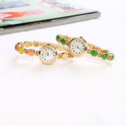 Cross-border Hot Diamond Watch Small Tassel Bracelet Watch Fashion Women's Watch Rhinestone Quartz Watch